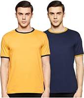 Amazon Brand - Symbol Men's Regular T-Shirt Combos Starts From Rs.149