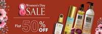 The Ayurveda Co Women's day sale : Flat 50% off sitewide