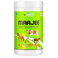 MAAJEE Animal Nutrition & Feed Supplement Minerals Mixture | for Live Stock Improvement in Milk Yield, Milk Fat & SNF Content (for All Animals) | Weight Gainer 908gm
