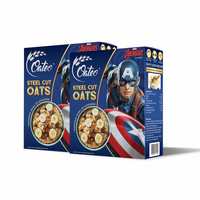 50% apply coupon - Oateo Steel Cut Oats 1 kg (Pack of 2 x 500g) I Quick, Healthy Breakfast | Zero Cholesterol | Heart-Healthy | High- Dietary Fibre, Whole Grain Oats