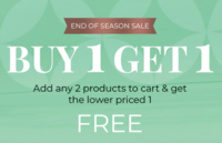Just herbs End Of Season Sale Buy 1 Get 1 Free
