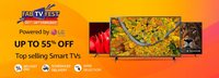 Fab TV Fest Upto 55% Off | 10% Off HDFC Credit Card | 7.5% Off on  Standard Chartered & HSBC Credit Card EMI | 25th - 28th Fab