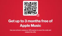 FREE Apple Music For 3 or 5  Months [ New User Only ]
