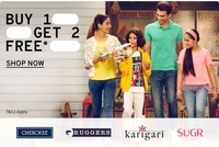 TataCliq : Buy 1 At MRP Get 2 Free on Ruggers, Cherokee, Colt & More