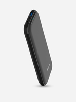 PORTRONICS  Black Smart Power 10K Power Bank with 18W Fast Charging