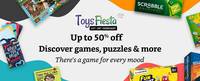 Toys Fiesta: Up to 50% OFF on Toys like Games & Puzzles, Smartivity Toys & more