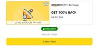 Get 100% Cashback Up to Rs.55 on DTH Recharge