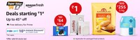 Amazon Fresh Super Value Days: Up to 45% Off + 10% Instant Discount on SBI Credit Cards