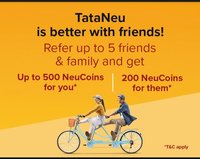 TataNeu open for all now and Referral bonus of ₹200