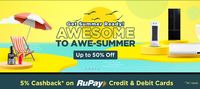 Croma Summer Ready Sale - Up to 50% Off + Extra 5% Off on Rupay Card