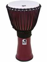 65% Coupon - Toca, Djembe, Free Style, Mechanically Tuned- 12" (30.48cm) -Kente Cloth SFDMX-12K