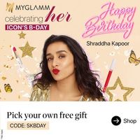 Shraddha Kapoor Birthday : Get a FREE product! Worth Upto 495 (Pay Only Shipping)