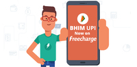 Transfer Rs.300 & above using Freecharge UPI and Get 5% up to Rs.15 Cashback | User Specific