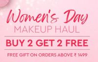 Facescanada Women's Day Make up Haul  : Buy 2 Get 2 Free on Faces Canada 