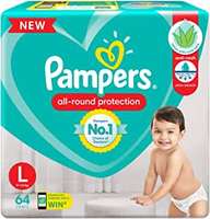 Up to ₹150  discount Coupon on pampers diapers