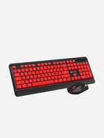  Lowest Portronics Key5 Multimedia Wireless Keyboard & Mouse Combo (Red)