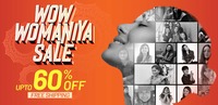 Wow Womaniya Sale | Get Upto 60% Off + Free Shipping