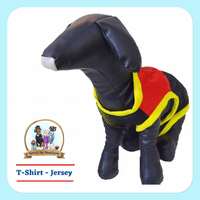 Kitty & The Woof Gang Blue Denim with White Print Body Harness with D Hook for The Leash | Size XXS 