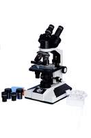 Limited-time deal: ESAW Pathological Doctor Compound Student Binocular Microscope LED Illumination with Semi-Plan Achro Objectives and Kit