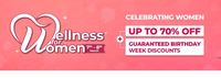 Pharmeasy Wellness Days (7-8 March)  Upto 70% Off + Guaranteed Discount & Free Diabetes Care Test