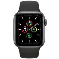 Rs.2000 Cashback - Apple Watch SE Smartwatch (GPS, 40mm) (Heart Rate Monitoring Sport Band)