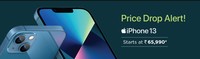 Price Drop Alert - Apple iPhone Starts From Rs.65990 Including Discounts