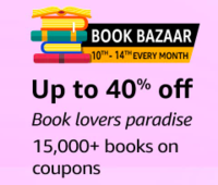 Amazon Book Bazaar (10-14 march) - Up to 40% Off