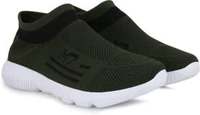 M7 By Metronaut 
Slip On Sneakers For Men  (Olive)