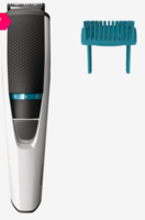 Philips BT3203/15 Cordless Rechargeable Beard Trimmer (White/Black)