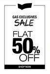 GAS Jeans Exclusive Sale : Flat 50% off 