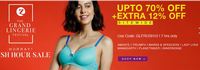 Zivame Flash Sale - Up to 70% Off + Extra 12% Off For Limited Time