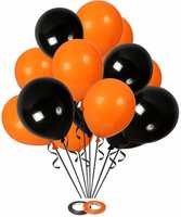 AMFIN Metallic Balloons for Decorations (10-inches) - Pack of 50