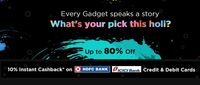 Croma Holi Sale - Up to 80% Off + 10% Up to 2000 ICICI HDFC Card Discount