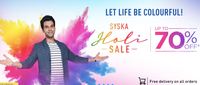 Syska Holi Sale - Up to 70% Off + Extra 10% Coupon Off + Free Delivery (20000 mAh Powerbank @ 899)