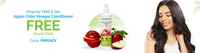Upcoming : Shop for 499 and get apple cider vinegar conditioner free worth 349
