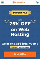 supersale - upto 75% OFF on Web Hosting