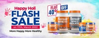 Happy Holi FLASH SALE : Fast & Up Products At Minimum 40% off 
