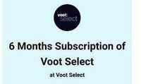 Voot Select Membership Only at Rs.50/- (Validity 6 months)