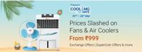 Last Day Flipkart Cooling Days - Upto 50% off + 10% Instant Discount with HDFC Bank Credit Cards