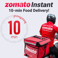 Zomato Instant with 10-min Food Delivery Announced!