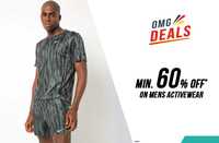 Ajio OMG Deals - Minimum 60% off on Men's Activewear