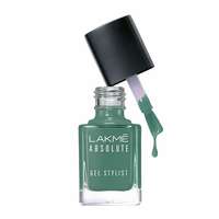 Lakmé Absolute Gel Stylist Nail Color, Jade Floret, 12 ml