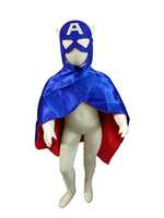 BookMyCostume Captain America Superhero Cape Kids Fancy Dress Costume