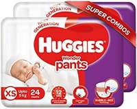 Huggies Diapers Up to 50% off + Extra Coupon On Some + Buy 2 & get 75₹ extra off