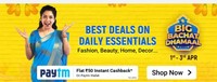 Flipkart Big bachat Dhamaal (1-3 Apr) - Up to 80% Off + Extra Bank Offers