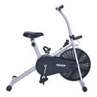 beatXP Adjustable Cushioned Seat  Gym Fitness Cycle Machine 1F (Grey) 