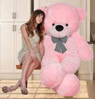 ziraat 4 ft pink taddy cute smilly 122 cm