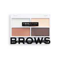 Makeup Revolution Colour Cult Brow Palette Medium