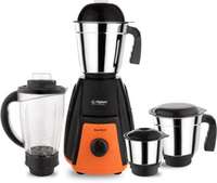 Flipkart SmartBuy Maxi Blend Power Chef 750 W Juicer Mixer Grinder (4 Jars, Black, Orange)