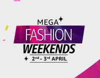 Mega Fashion Weekends Up to 70% off + Extra 10% cashback up to Rs.500 + 10% instant discount on Citi Bank Cards)